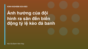 Read more about the article Ảnh hưởng của đội hình ra sân đến biến động tỷ lệ kèo đá banh
